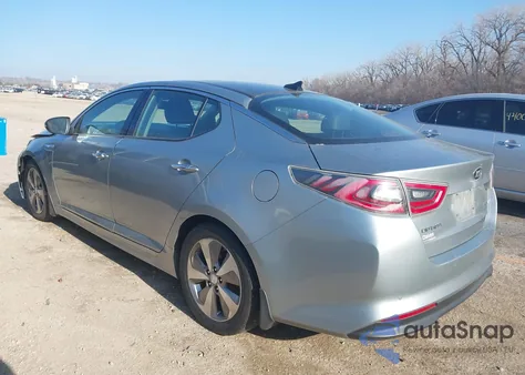 2014 Kia Optima Hybrid Ex from USA, damaged, VIN KNAGN4ADXE5074901